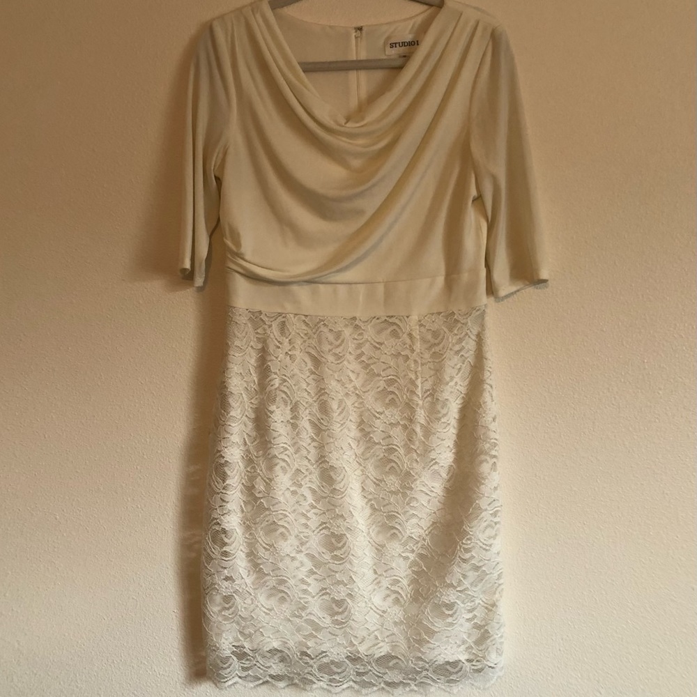 Studio 1 Off-White Dress